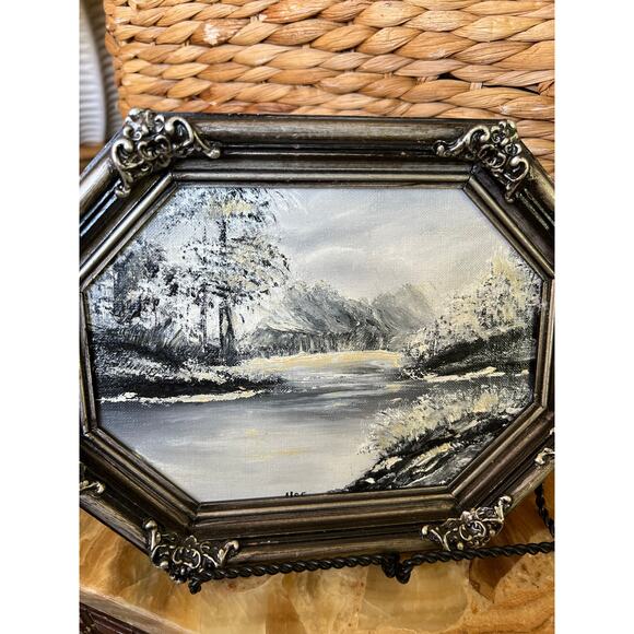 9.5” Framed Landscape - Picture 2 of 5